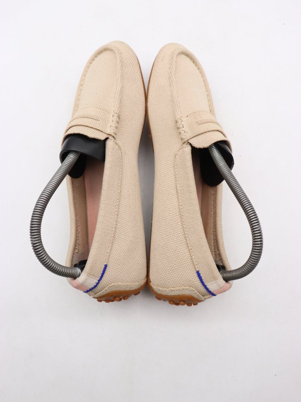 Rothy's The Daily Driver Loafers Women's Size 10 Beige Slip On Shoes - Picture 5 of 11